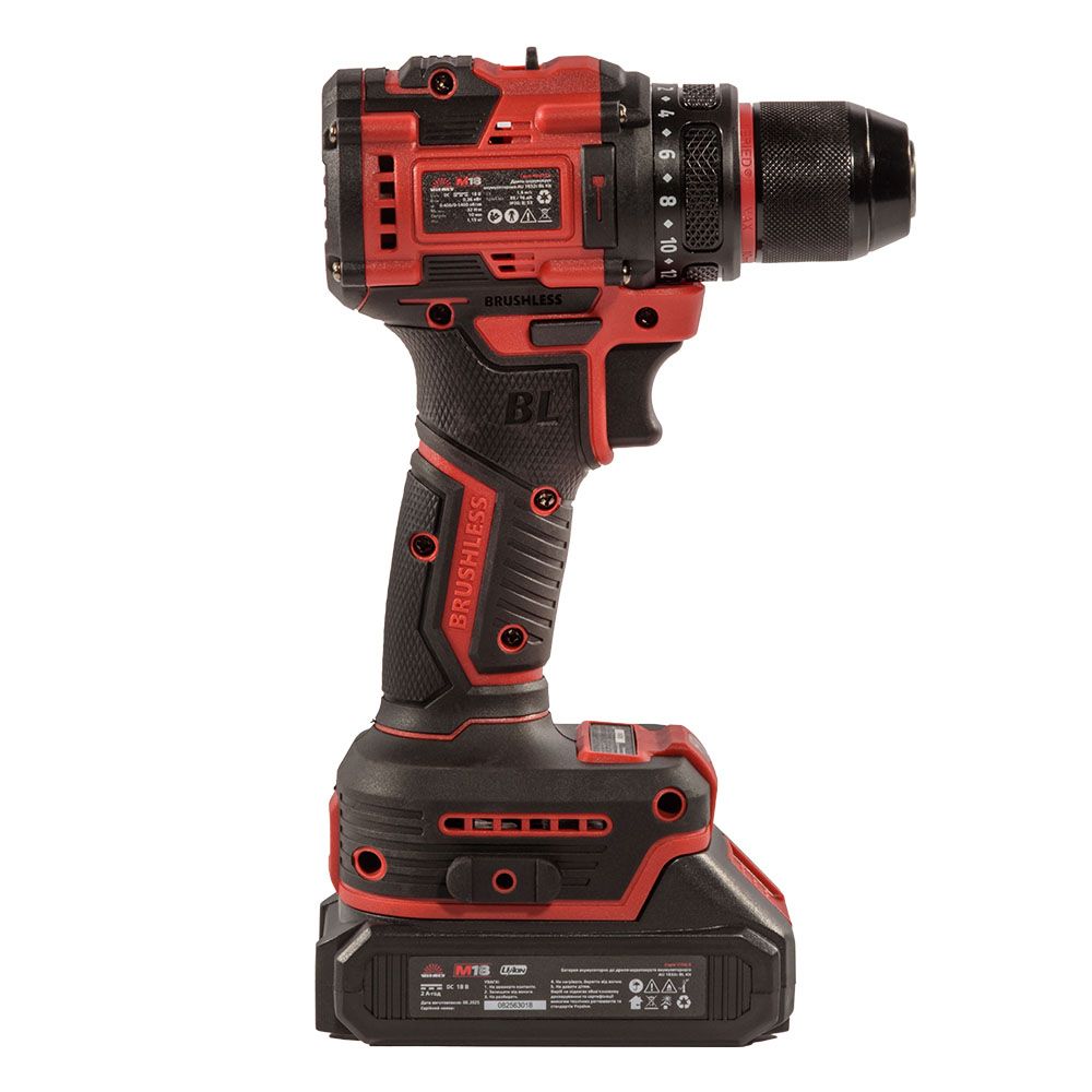 Дриль-шуруповерт акумуляторний Vitals Master AU 1832c BL Kit