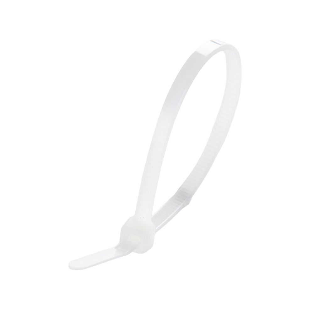 Кабельні стяжки білі 5х350 100шт Sokol