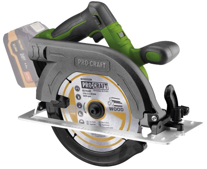 Акумуляторна дискова пила Procraft PCA36 (Без акб та зп)