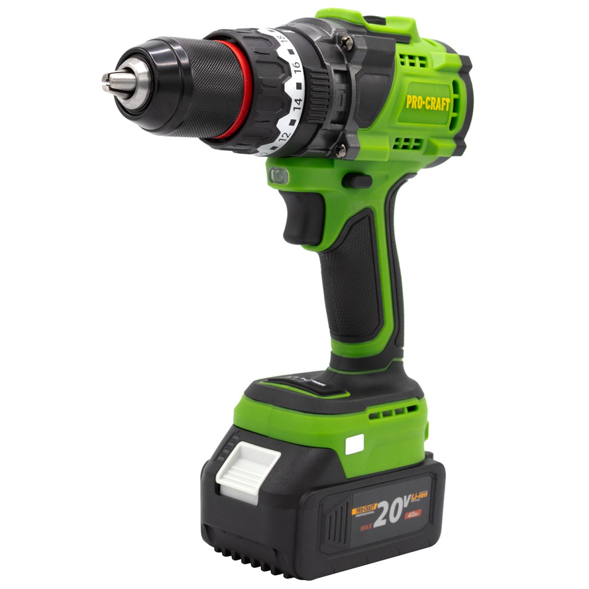 Шуруповерт Procraft PA18ProBL (з 1 акб і зп)