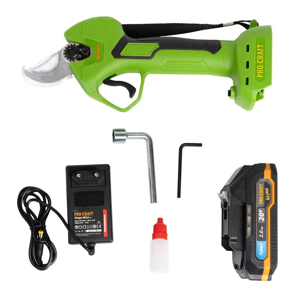 Акумуляторний секатор Procraft ES25Li (з 1 акб)