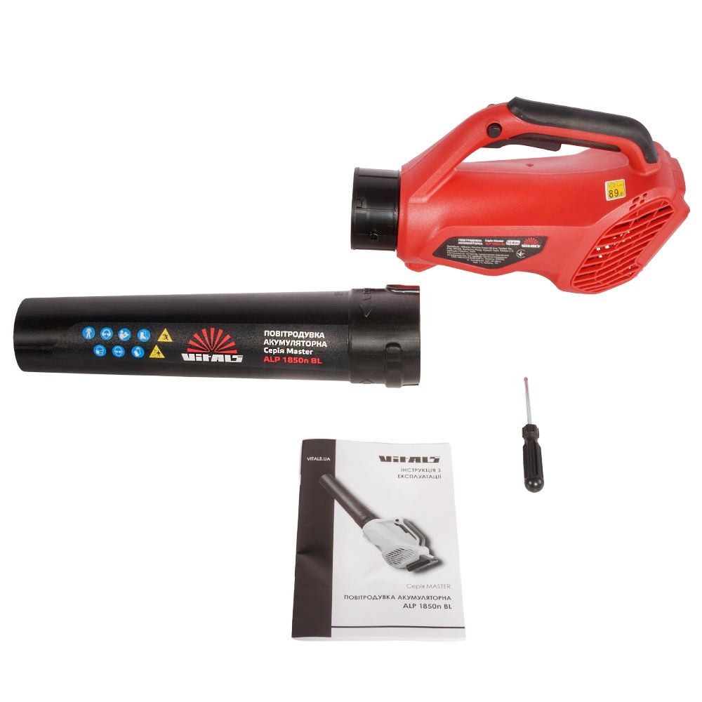 Воздуходувка аккумуляторная Vitals Master ALP 1850n BL Vitals Master ALP 1850n BL