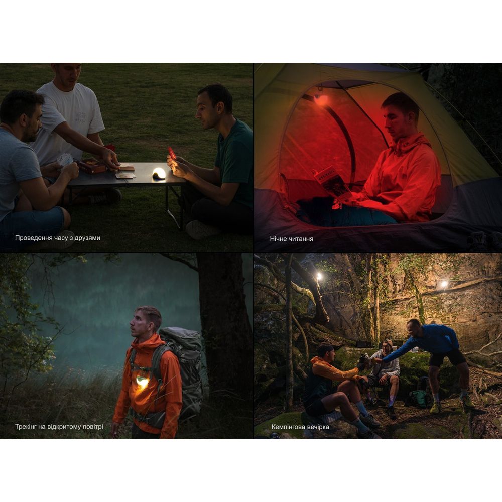 Ліхтар кемпінговий Fenix CL20R V.2.0, чорний