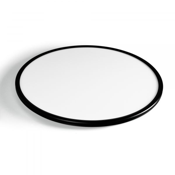 LED світильник з декоративною підсвіткою VIDEX DL5R 44W 3000K-4000K-5000K Black