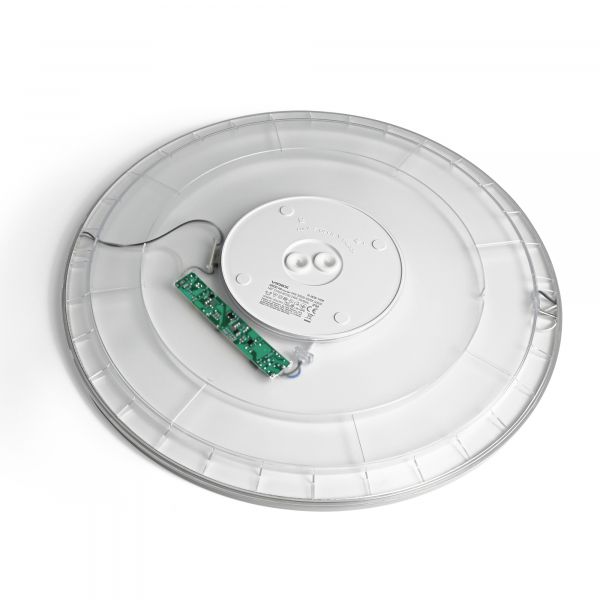 LED світильник з декоративною підсвіткою VIDEX DL5R 44W 3000K-4000K-5000K Білий