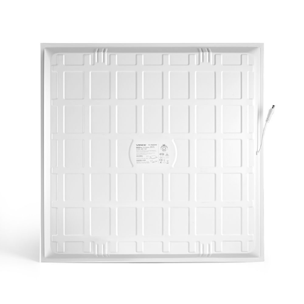 LED панель VIDEX 60W 4100K 220V матова 600х600
