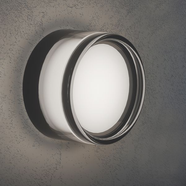 LED світильник IP65 круглий VIDEX BHD01 9W 2400-3200-4300K Black