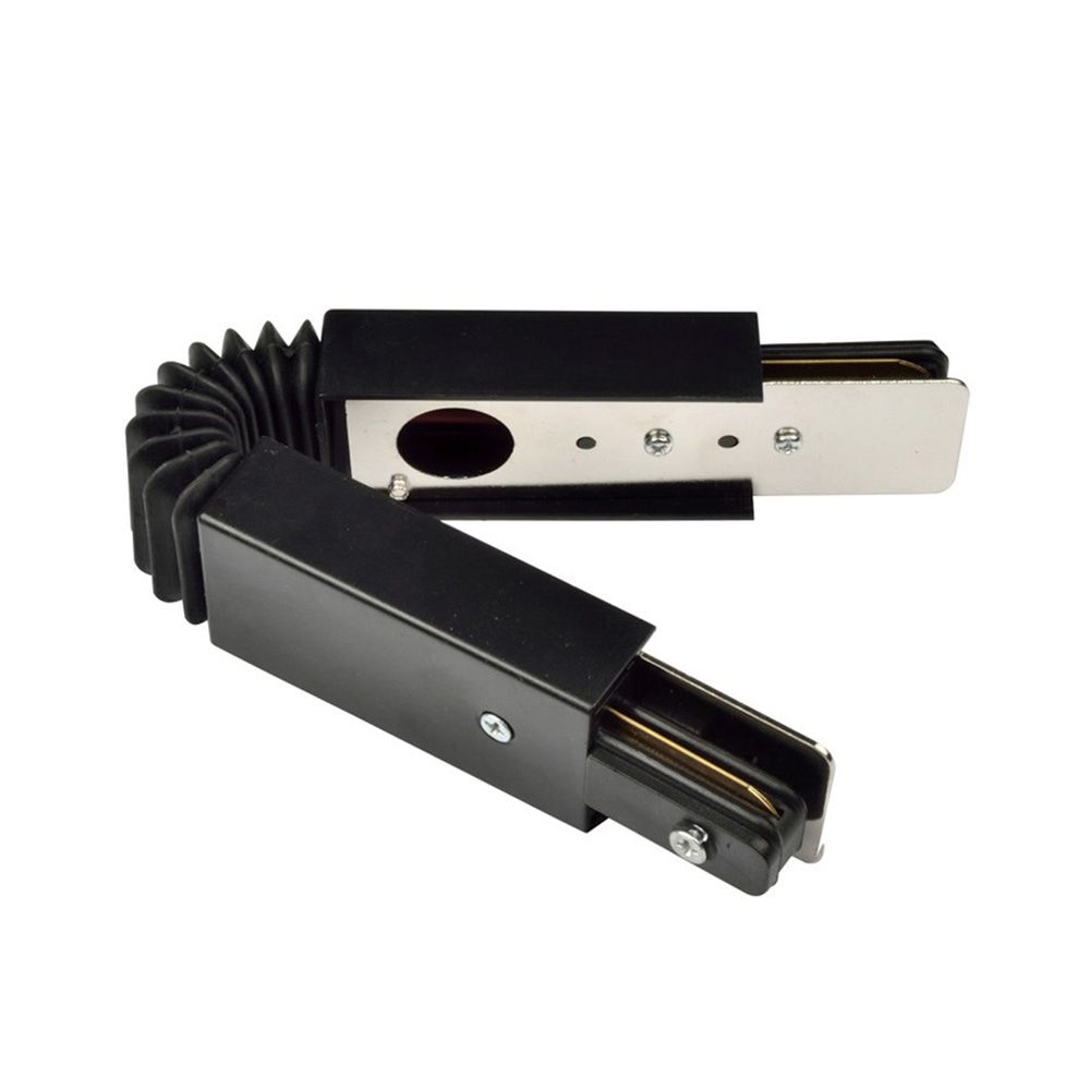 З'єднувач шинопроводів трекових гнучкий чорний