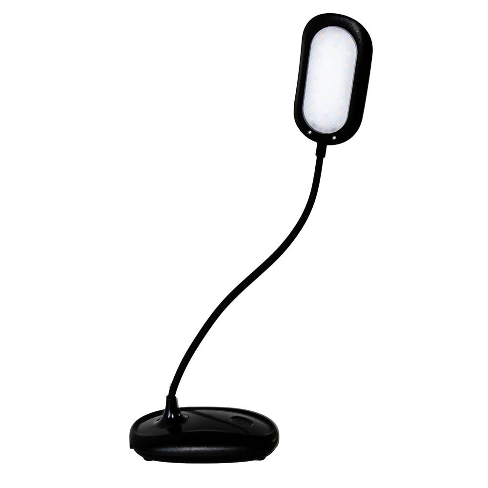 Настільна LED лампа з акумулятором Євросвітло Ridy Flex-01 чорна