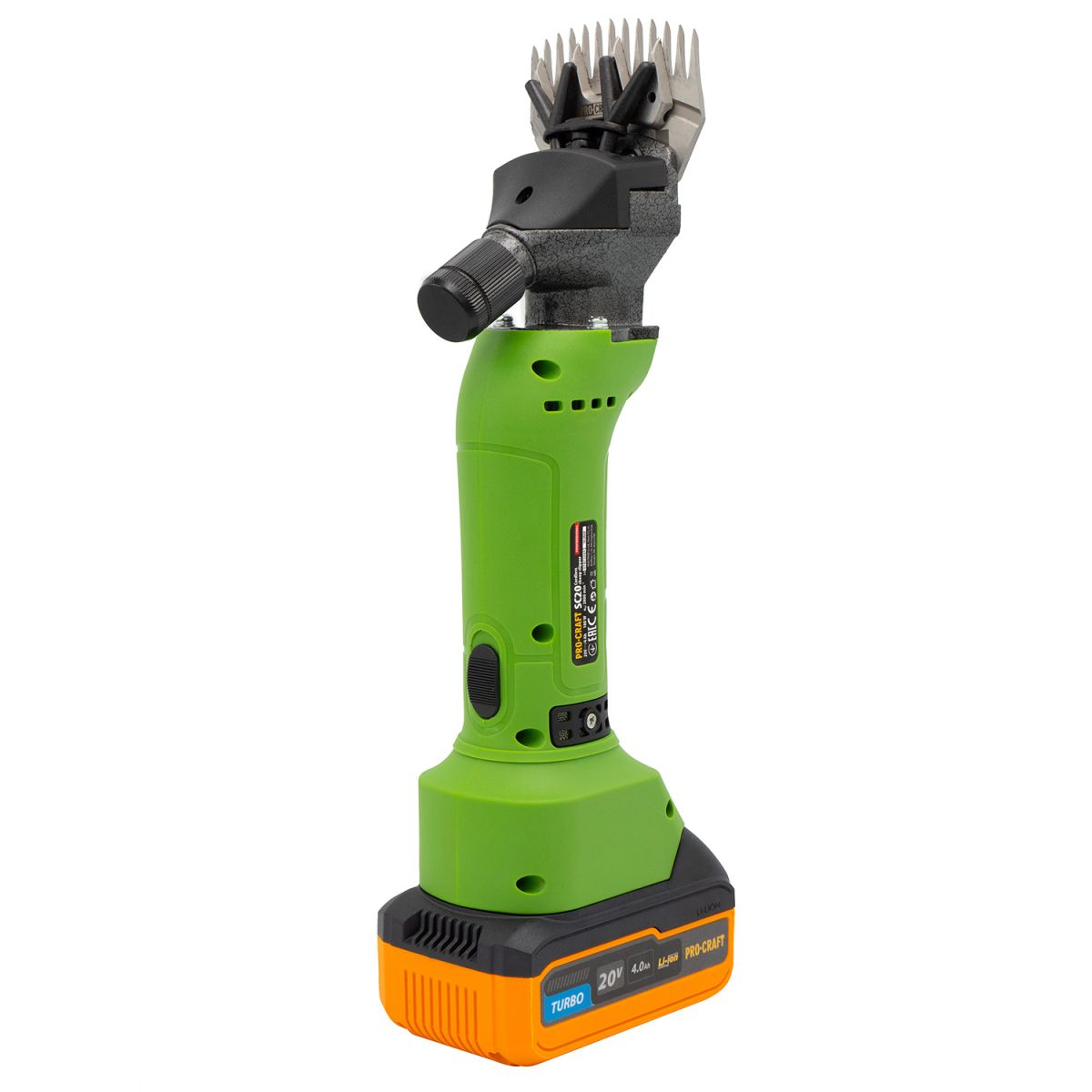 Акумуляторна машинка для стрижки овець Procraft SC20 (з 1 акб)