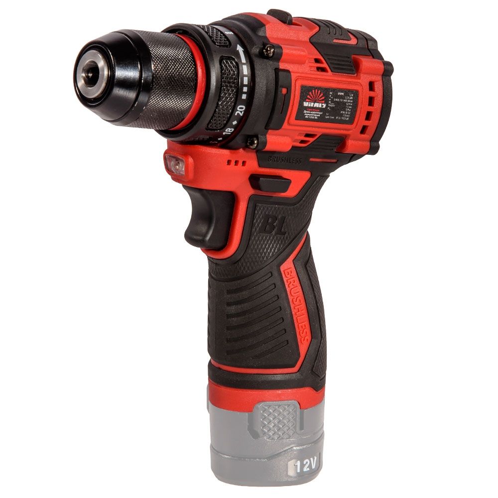 Дриль-шурупокрут акумуляторний Vitals Master AU 1232c BL