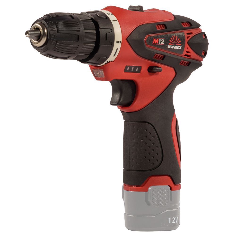 Дриль-шуруповерт акумуляторний Vitals AU 1221c (без АКБ та ЗП)
