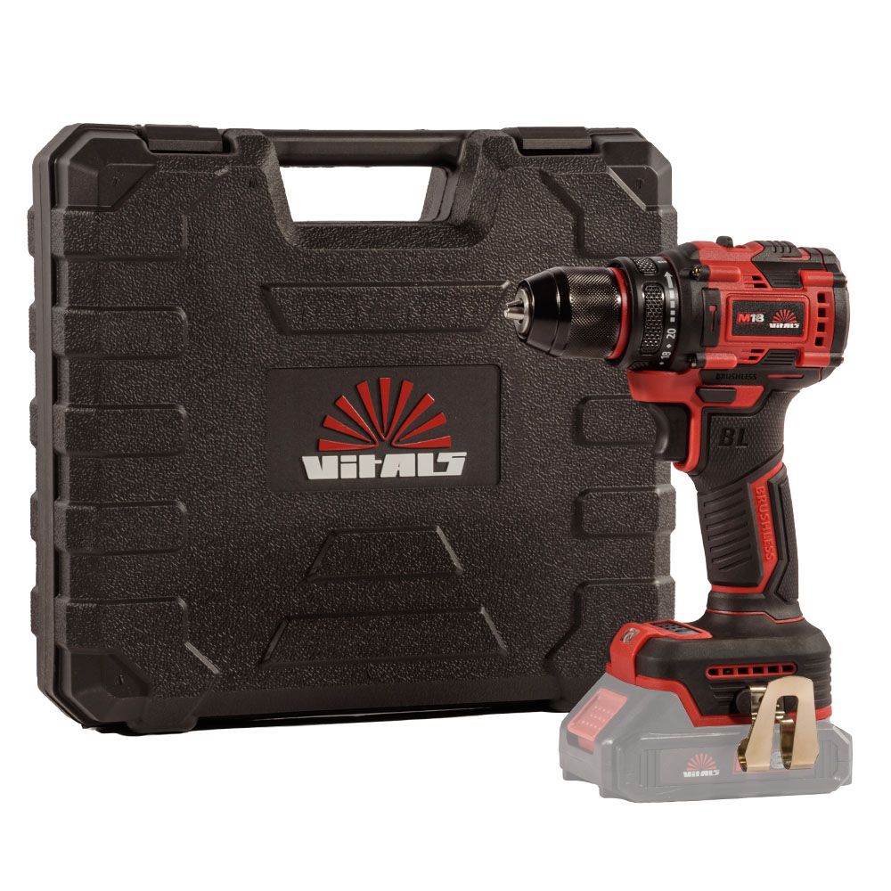 Дриль-шуруповерт акумуляторний Vitals Master AU 1832c BL