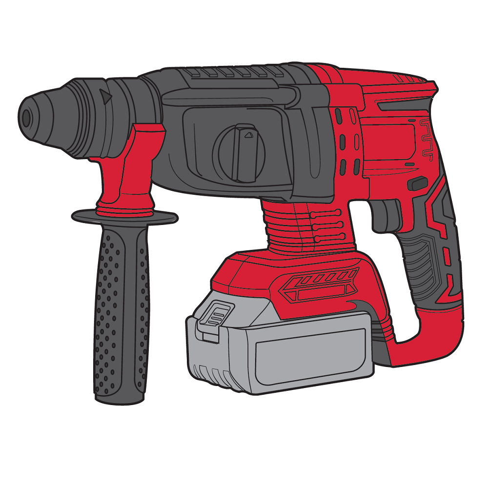 Перфоратор аккумуляторный Vitals Master ARa 1722KP BL