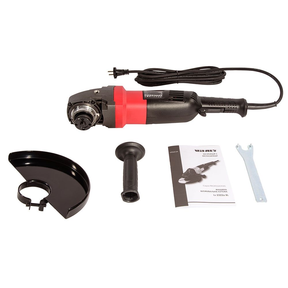 Машина шліфувальна кутова Vitals Professional Ls 2322a BL