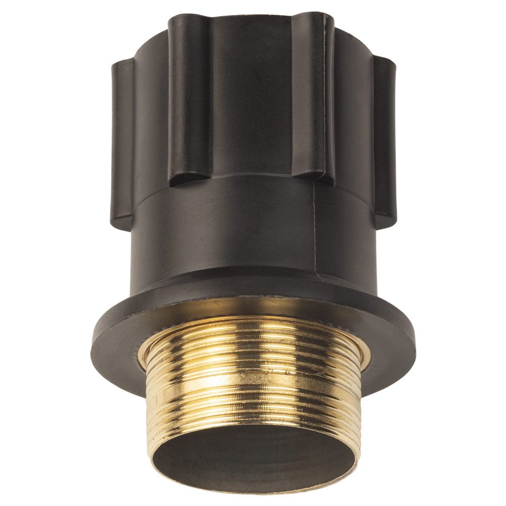 Змішувач s18 Ø35 для кухні вилив гофрований на гайці SS TAU (9818110)