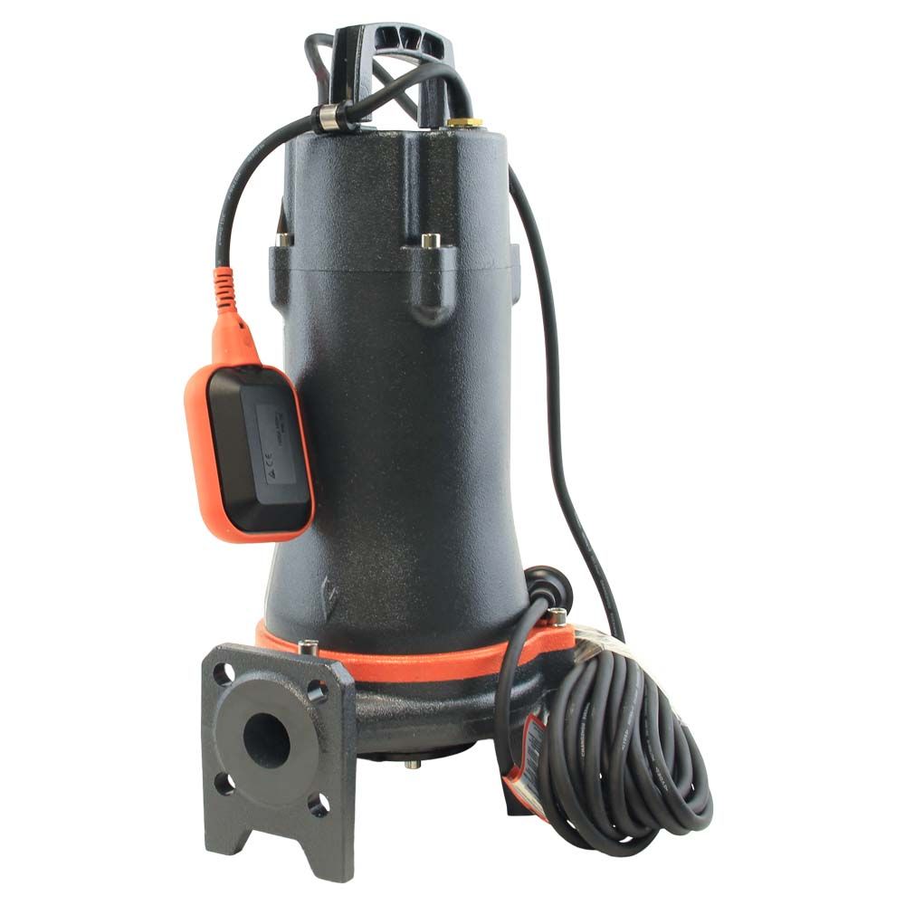 Насос каналізаційний 1.5кВт Hmax 23.м Qmax 170л/хв (з ріжучим механізмом) LEO 3.0 32SWPm3.6-23-1.5L/