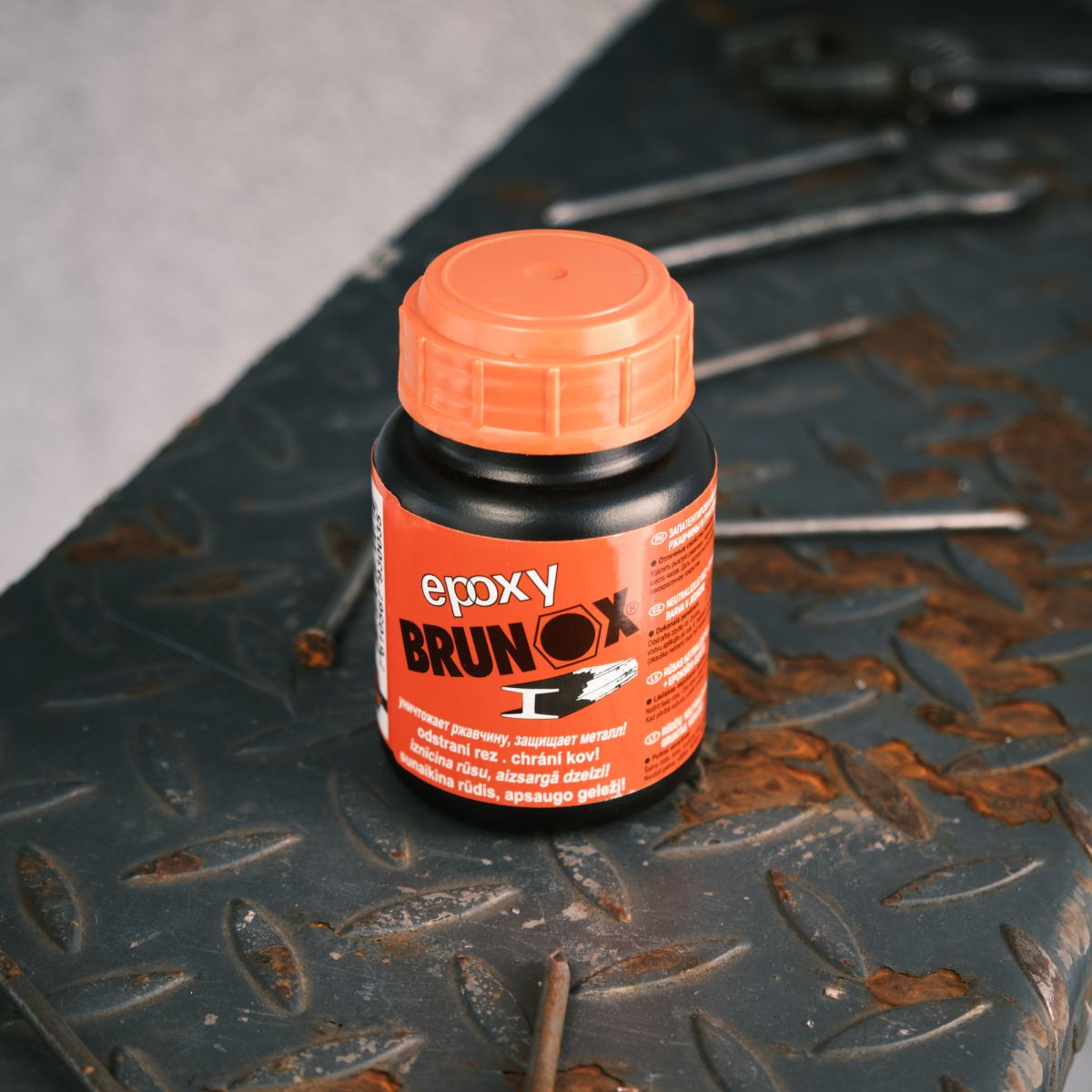 Перетворювач іржі та ґрунтовка з епоксидною смолою Brunox Epoxy 100ml