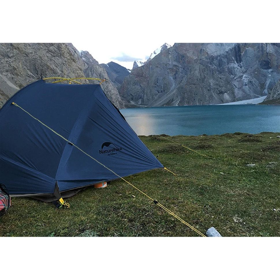 Намет двомісний Naturehike Tagar NH17T180-J, темний блакитний