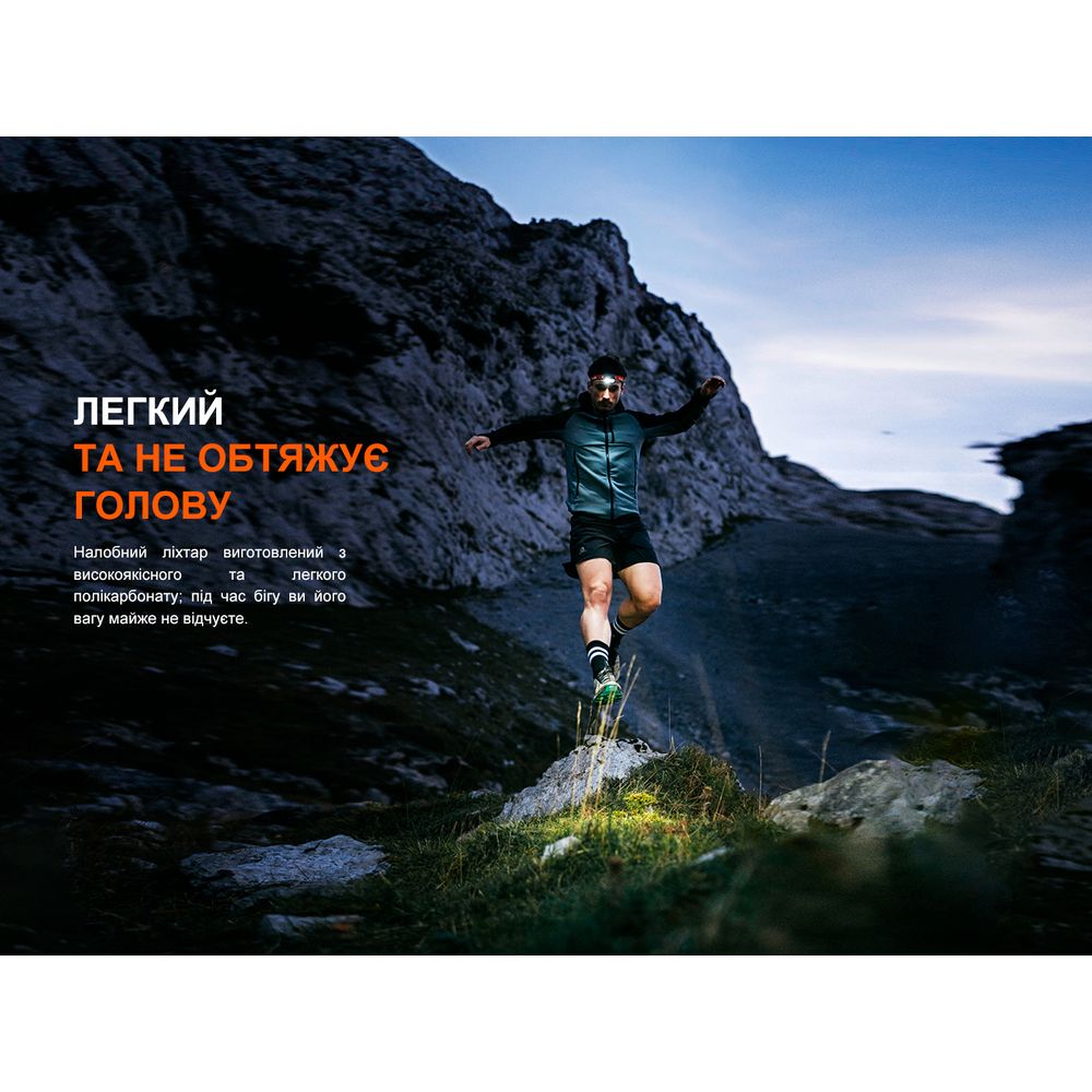 Ліхтар налобний Fenix HL18R-T V2.0 чорний