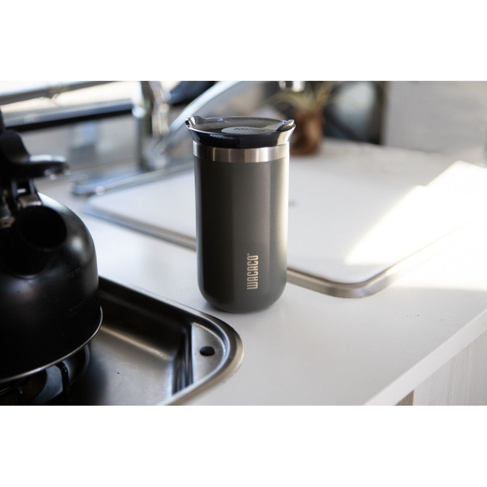 Термокружка Wacaco Octaroma Grande 435 мл, серый