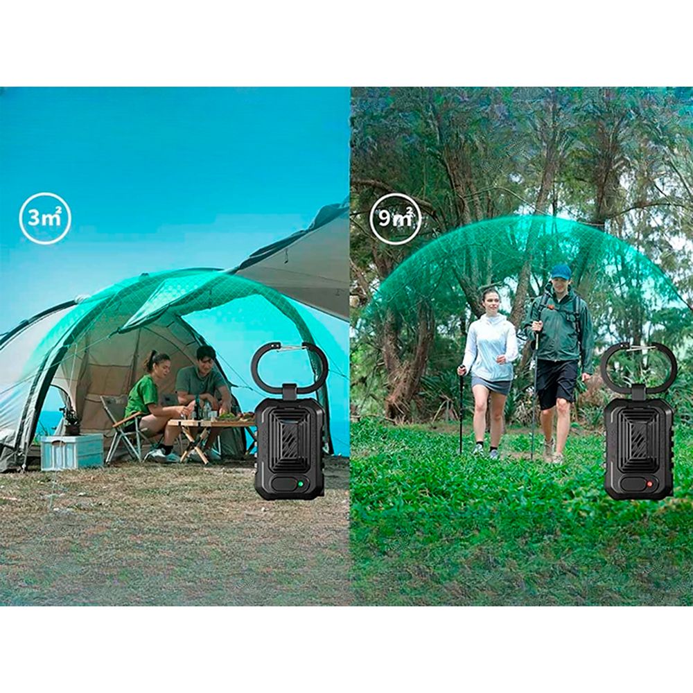 Портативний фумігатор кемпінговий Flextail Light Repel, зелений