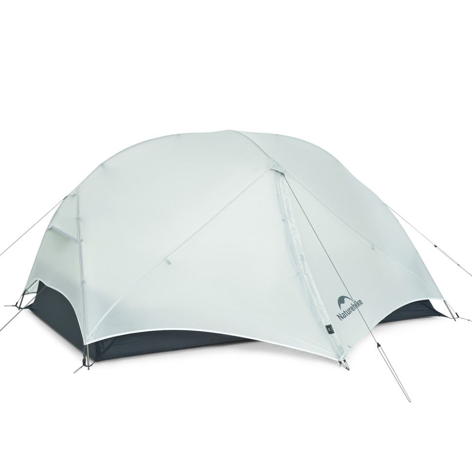 Палатка сверхлегкая двухместная Naturehike Mongar CNK2550WS016, 15D, серая