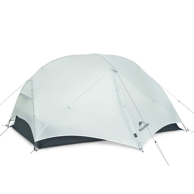 Палатка сверхлегкая двухместная Naturehike Mongar CNK2550WS016, 15D, серая
