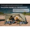 Палатка сверхлегкая двухместная Naturehike Mongar CNK2550WS016, 15D, серая