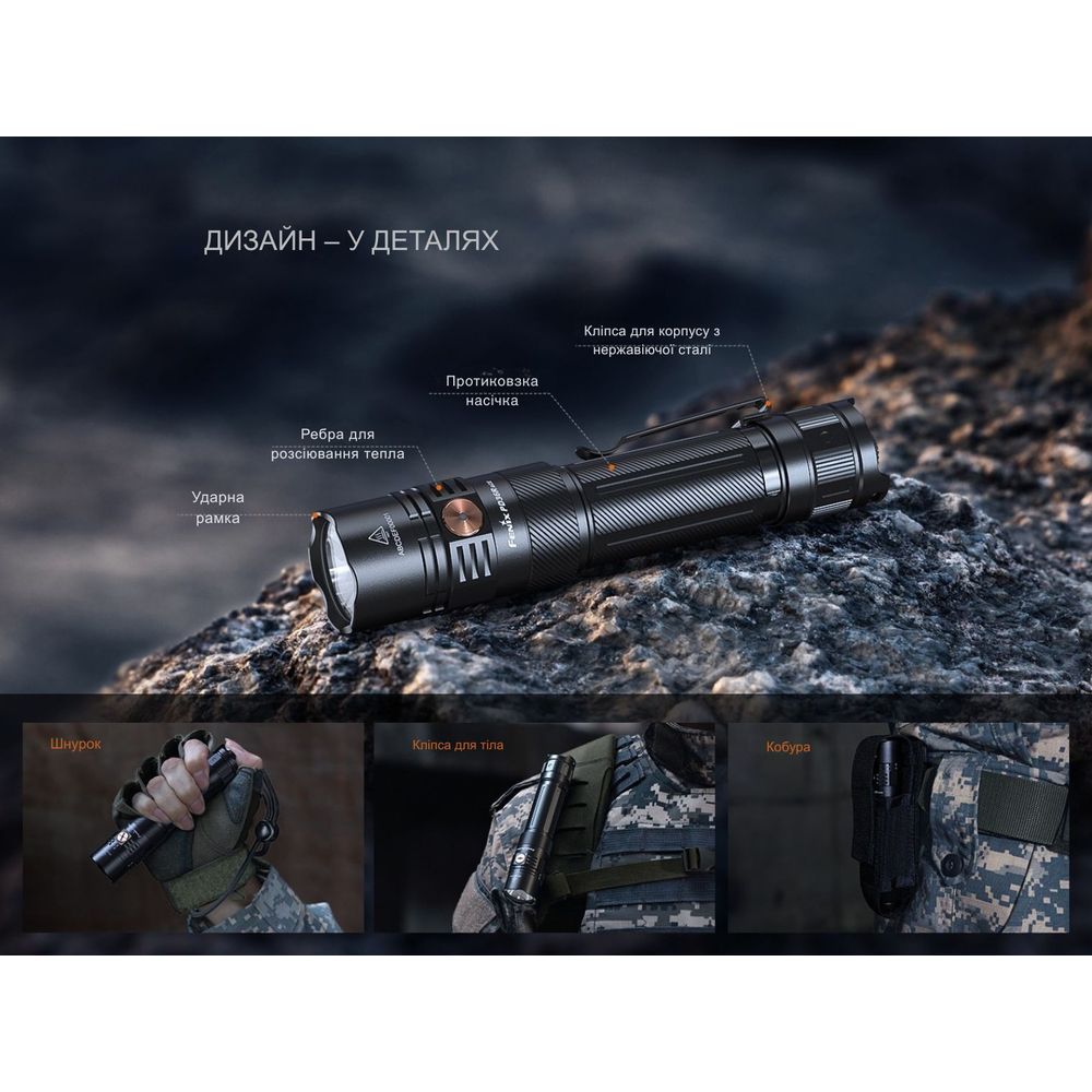 Фонарь тактический ручной Fenix PD36R ACE 3000 лм тактический Fenix PD36R ACE 3000 лм