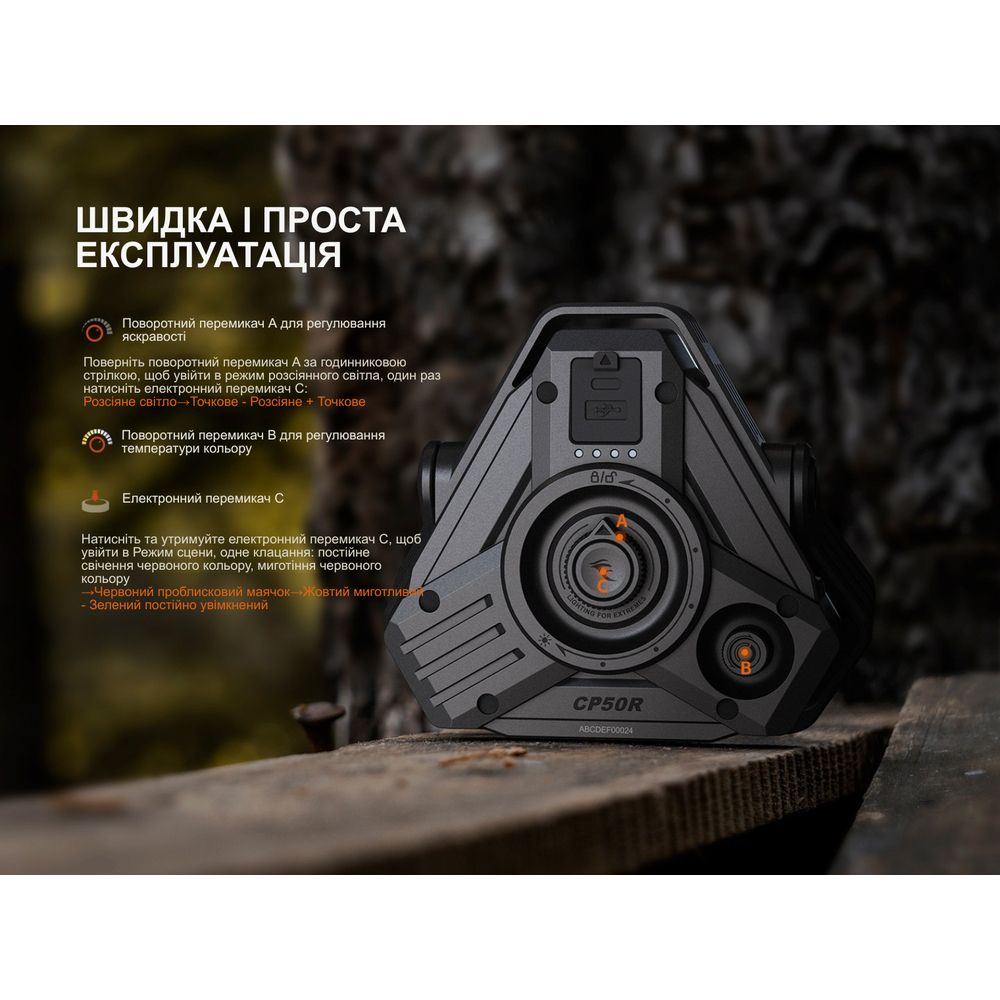 Фонарь кемпинговый Fenix CP50R кемпинговый Fenix CP50R