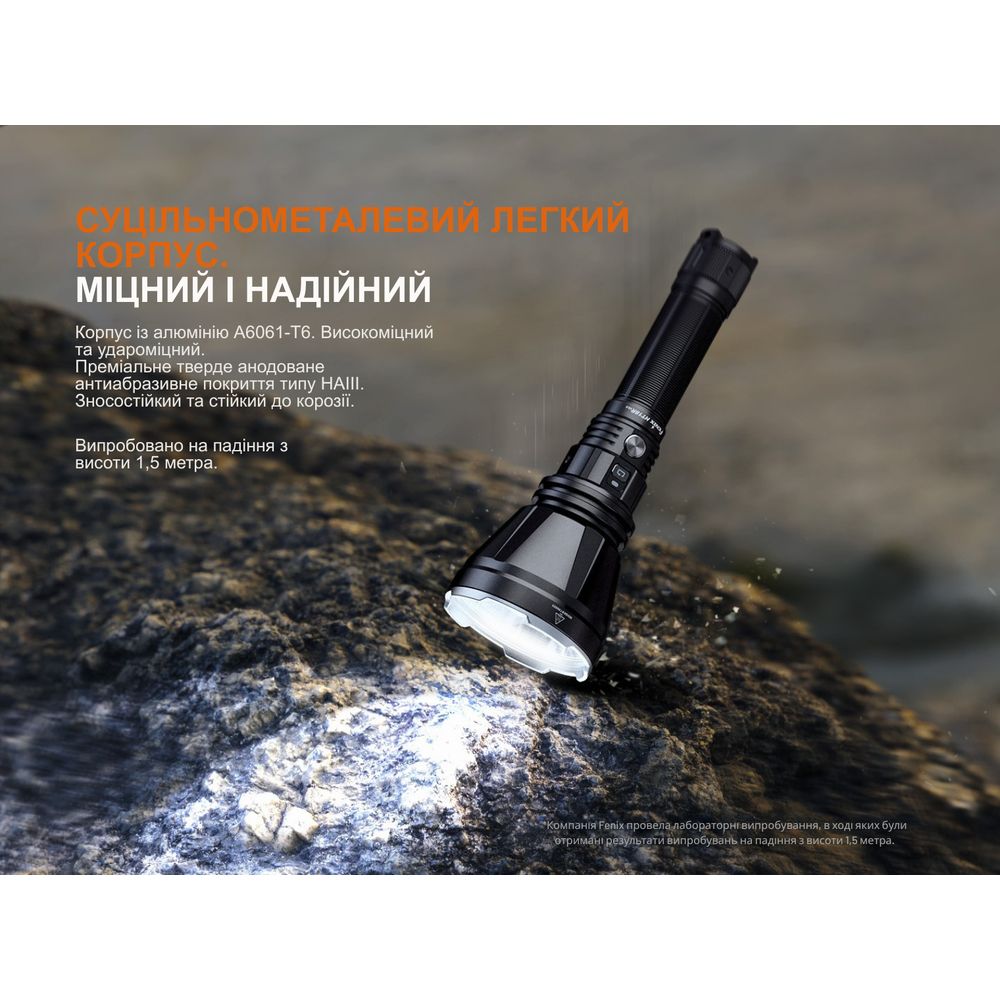 Дальнобойный фонарь Fenix HT18R v.2.0 дальнобойный фонарь Fenix HT18R v.2.0