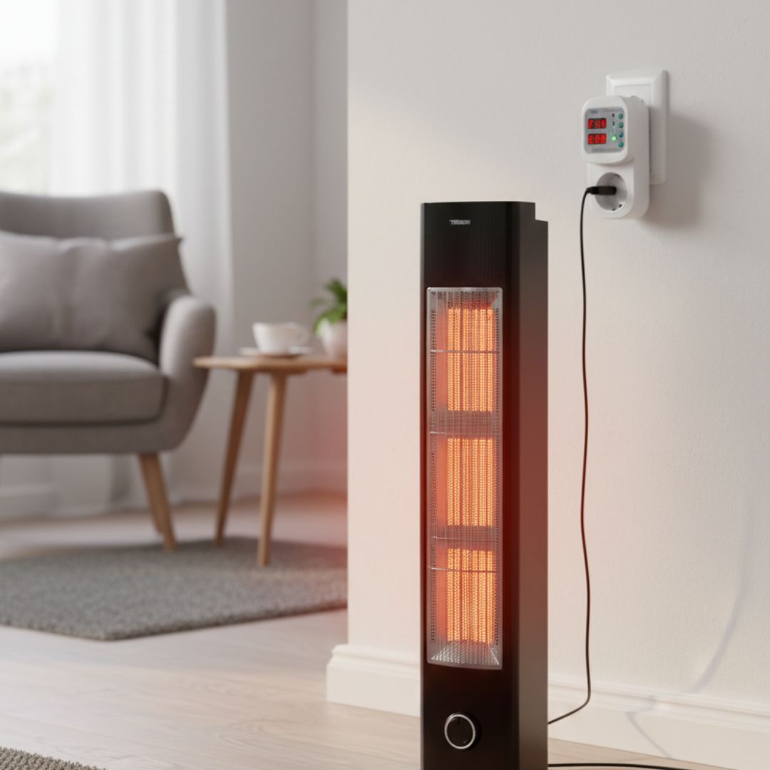 Реле захисне розеткове TOMZN 16A TOSVA-16 100V-300V відсікач напруги регульований з дисплеєм