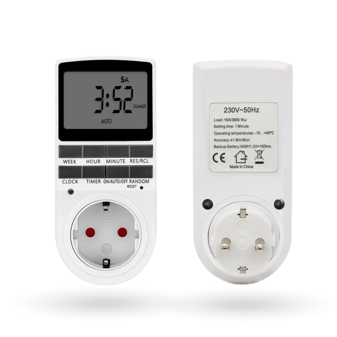 Розетка з таймером РТЦ-3 (Дисплей з підсвіткою)