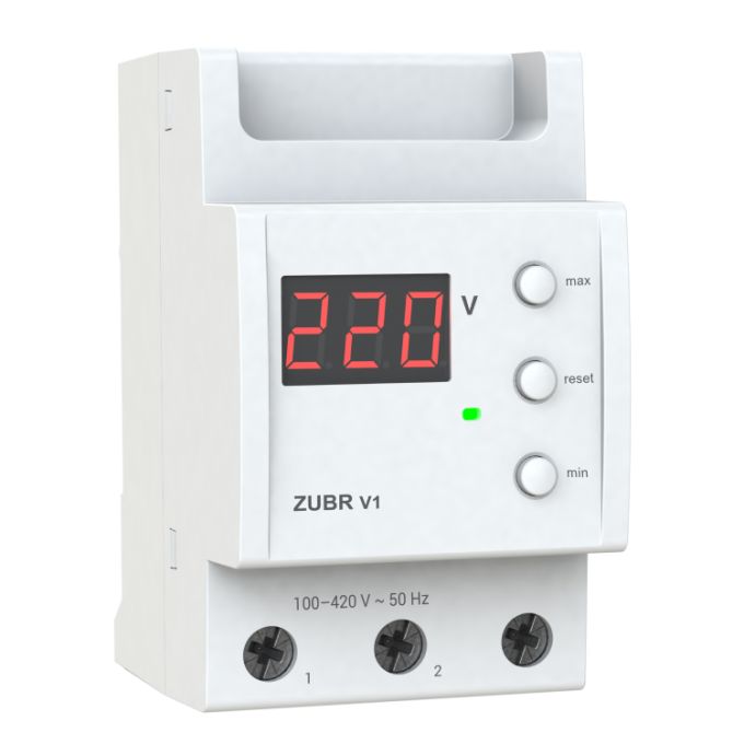 Вольтметр 1 фаза цифровий V1 ZUBR