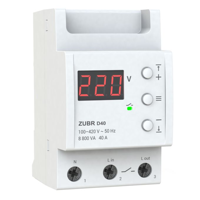 Реле напруги ZUBR D40 без термозахисту