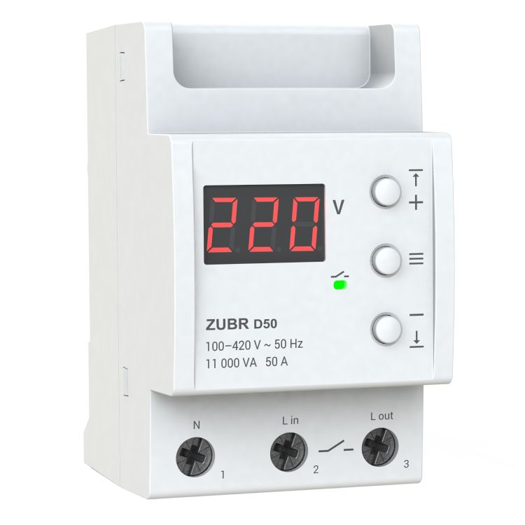 Реле напруги ZUBR  D50 без термозахисту