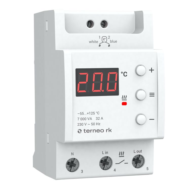 terneo rk універсальний терморегулятор для електрокотлів