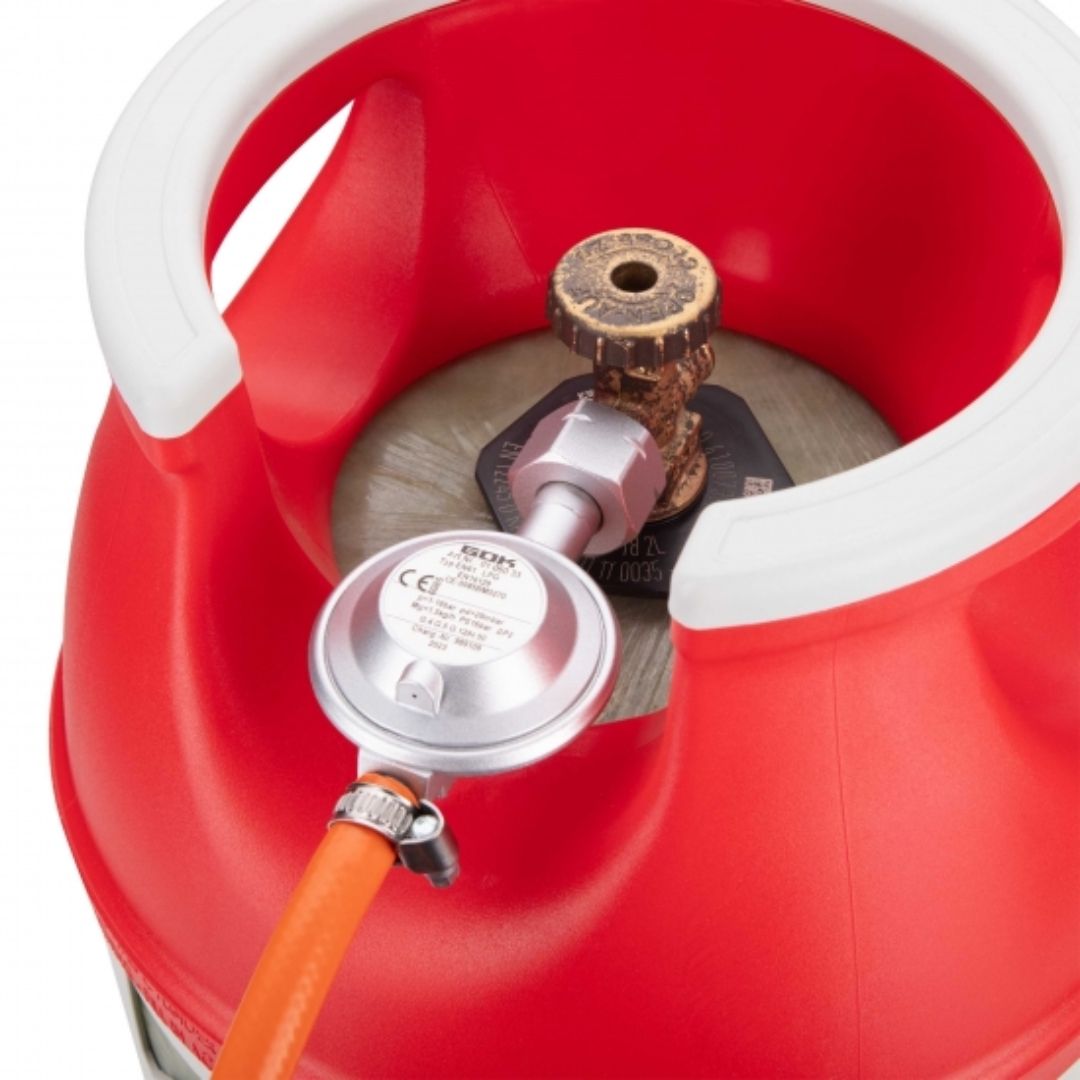 Комплект під'єднання газового балона GOK з вентилем Shell та KLF