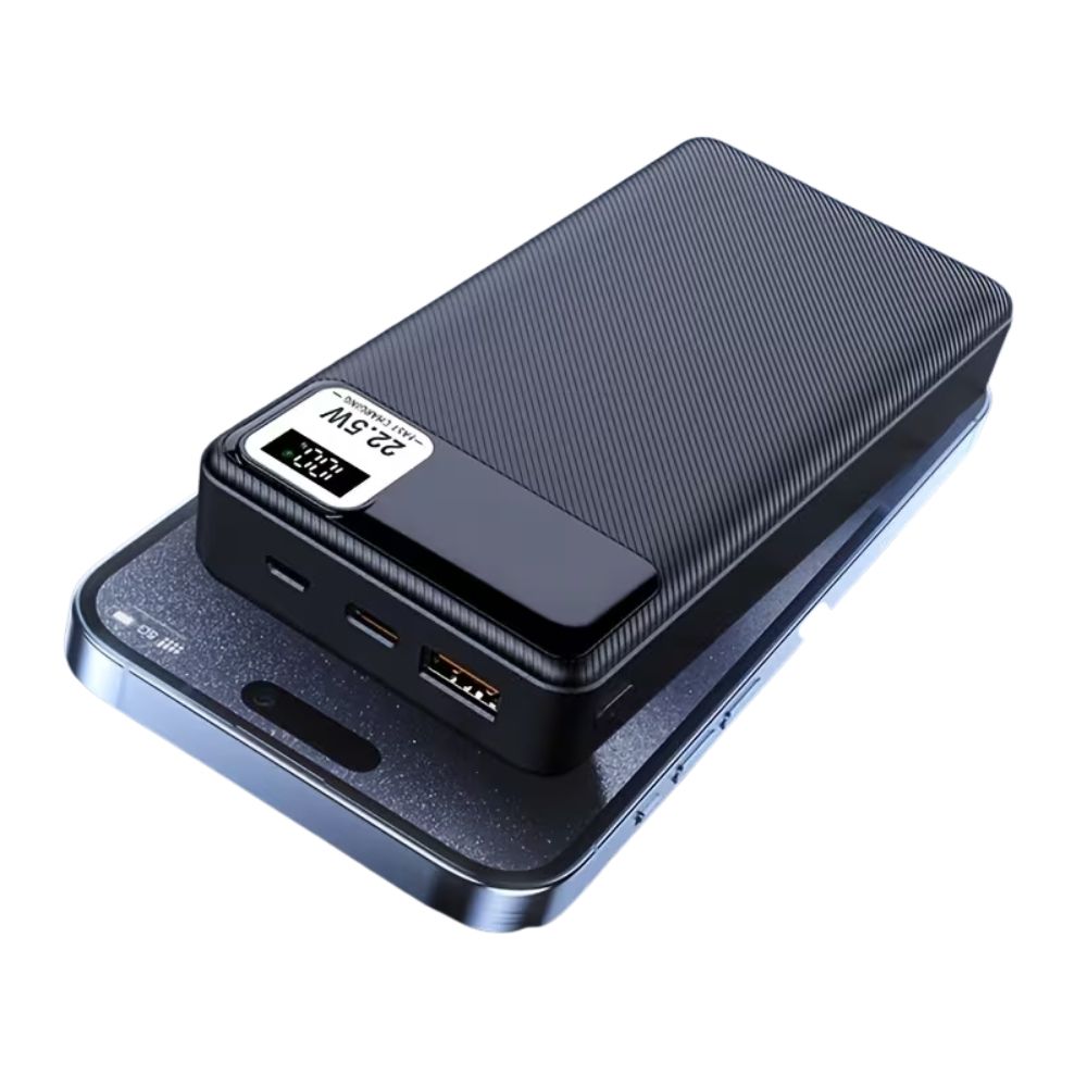 Power Bank 20000 мАг з LED-десплееєм, BYGP  22,5 Вт/PD18 Вт, білий