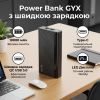 Повербанк 10000 мАч Power Bank GYX  з швидкою зарядкою QC USB 3.0, Type-C  LED-дисплей