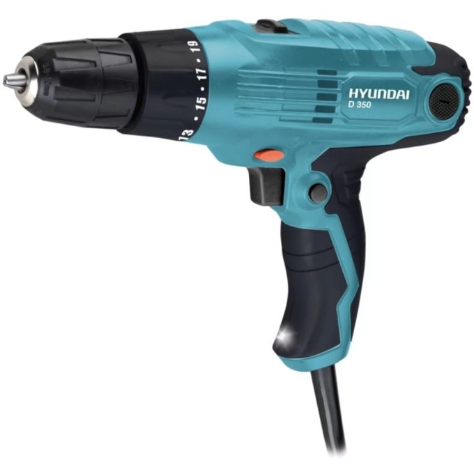 Дриль-шуруповерт Hyundai D350 (280 Вт, 24 Нм)