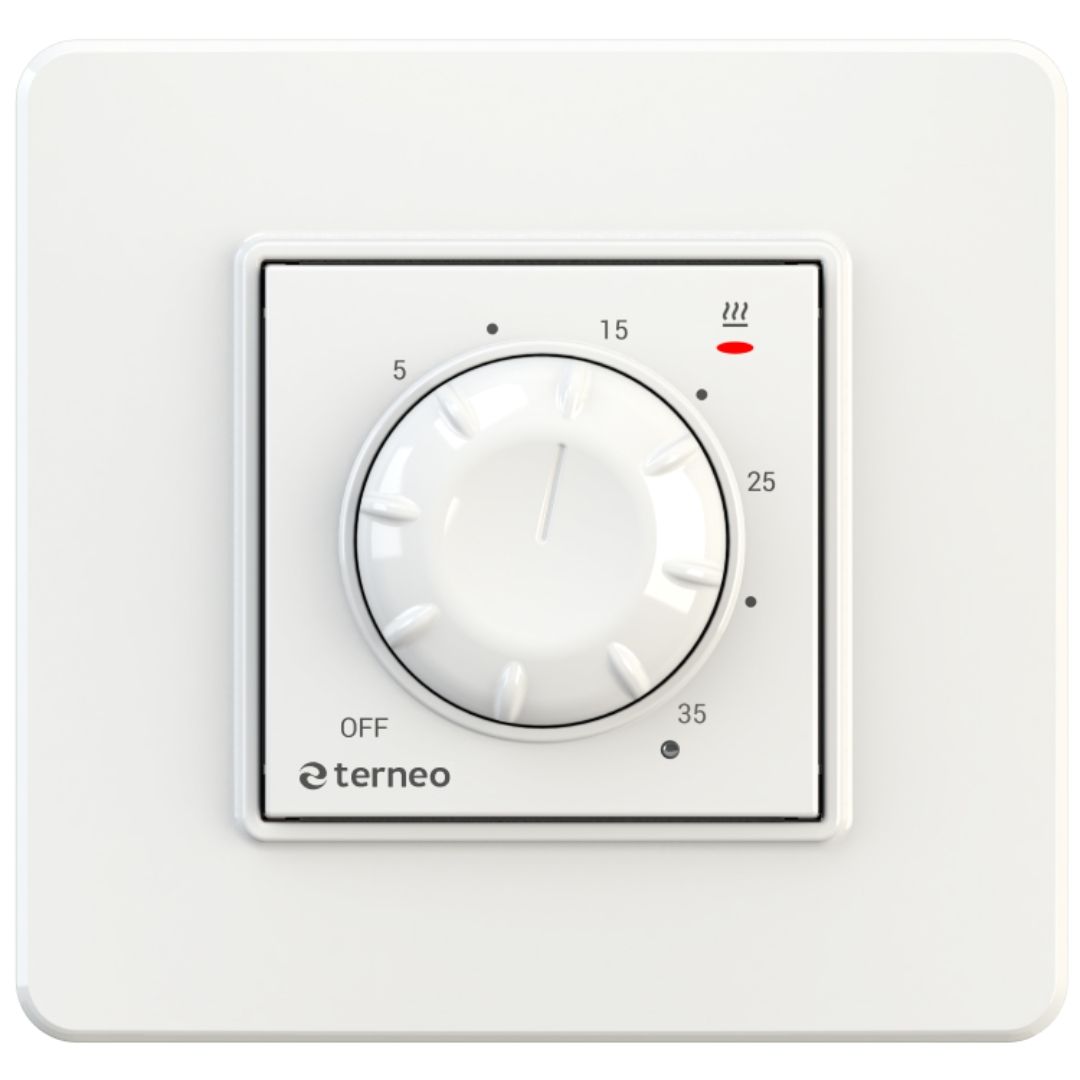 Терморегулятор terneo rol, білий