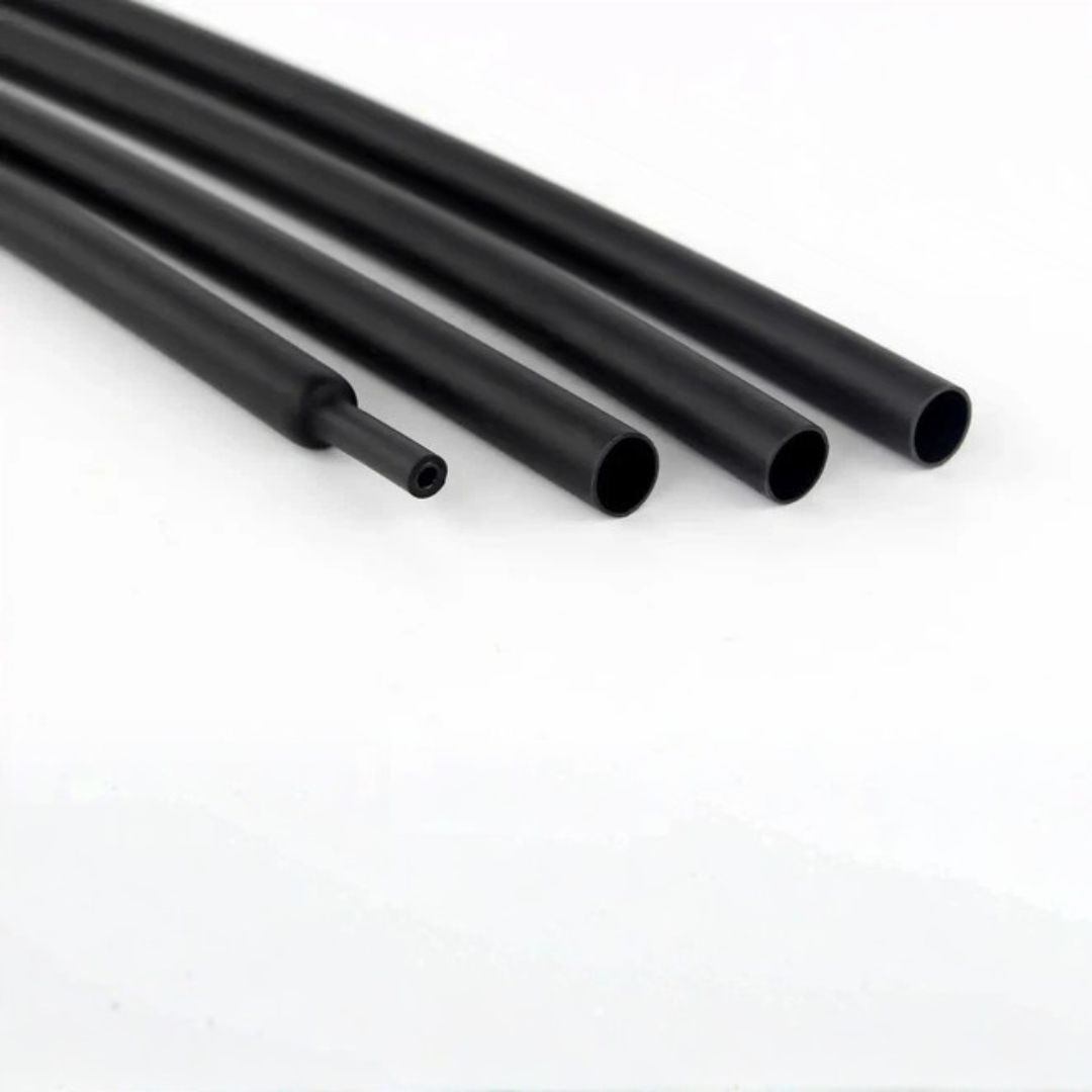 Термоусадочная трубка черная 10 м (диаметр 13 мм, 2:1)