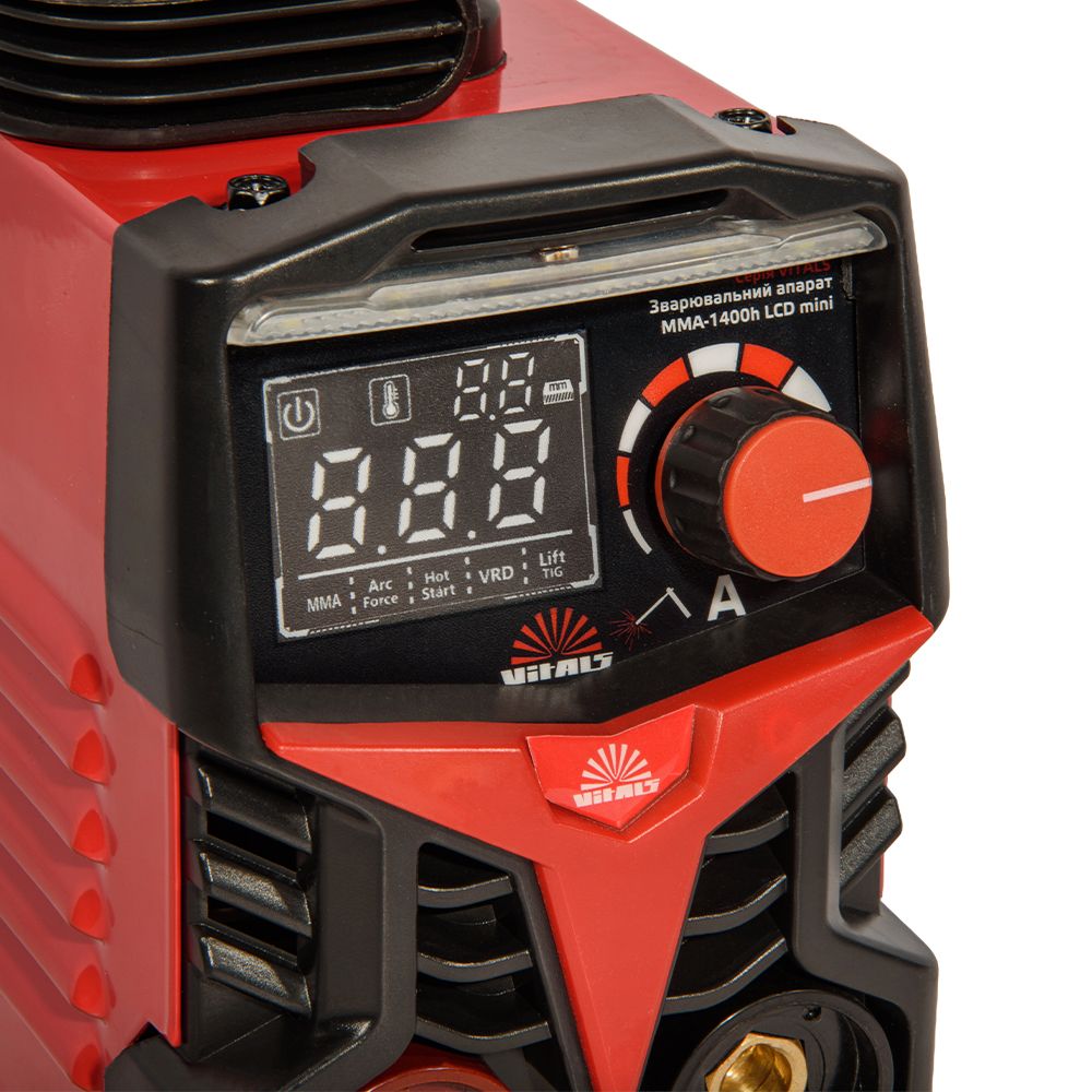 Зварювальний апарат Vitals MMA-1400h LCD mini