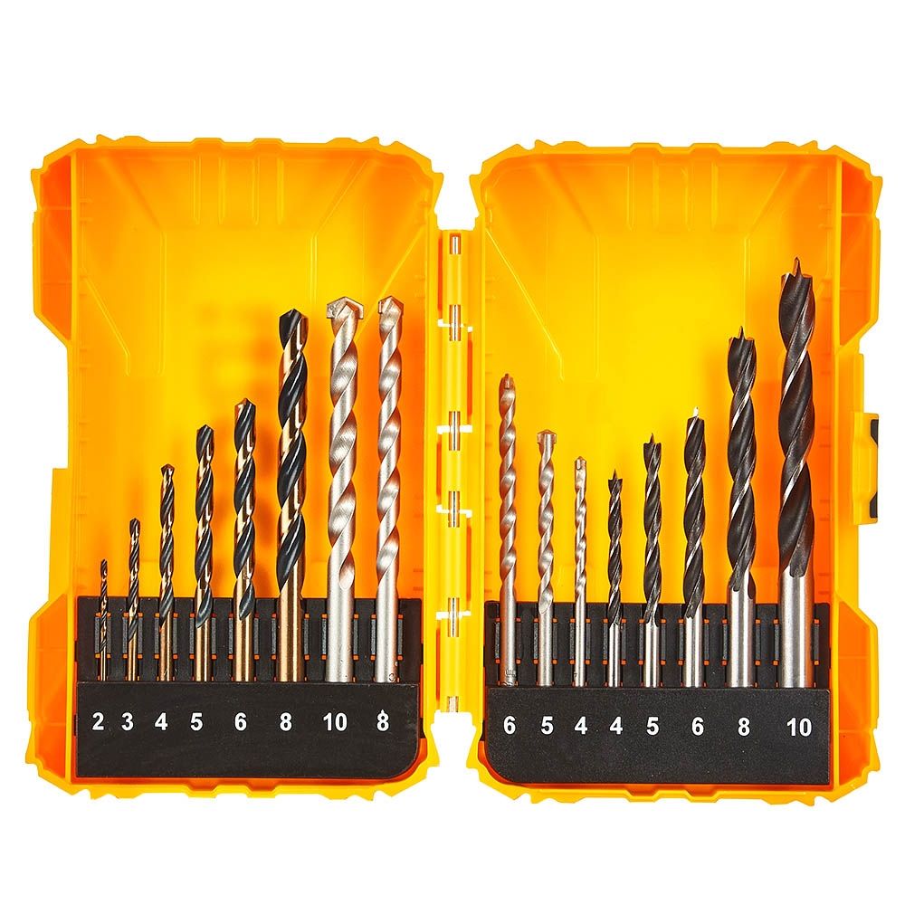 Набор сверла по металлу, бетону, древесине 16 ед. INGCO INDUSTRIAL