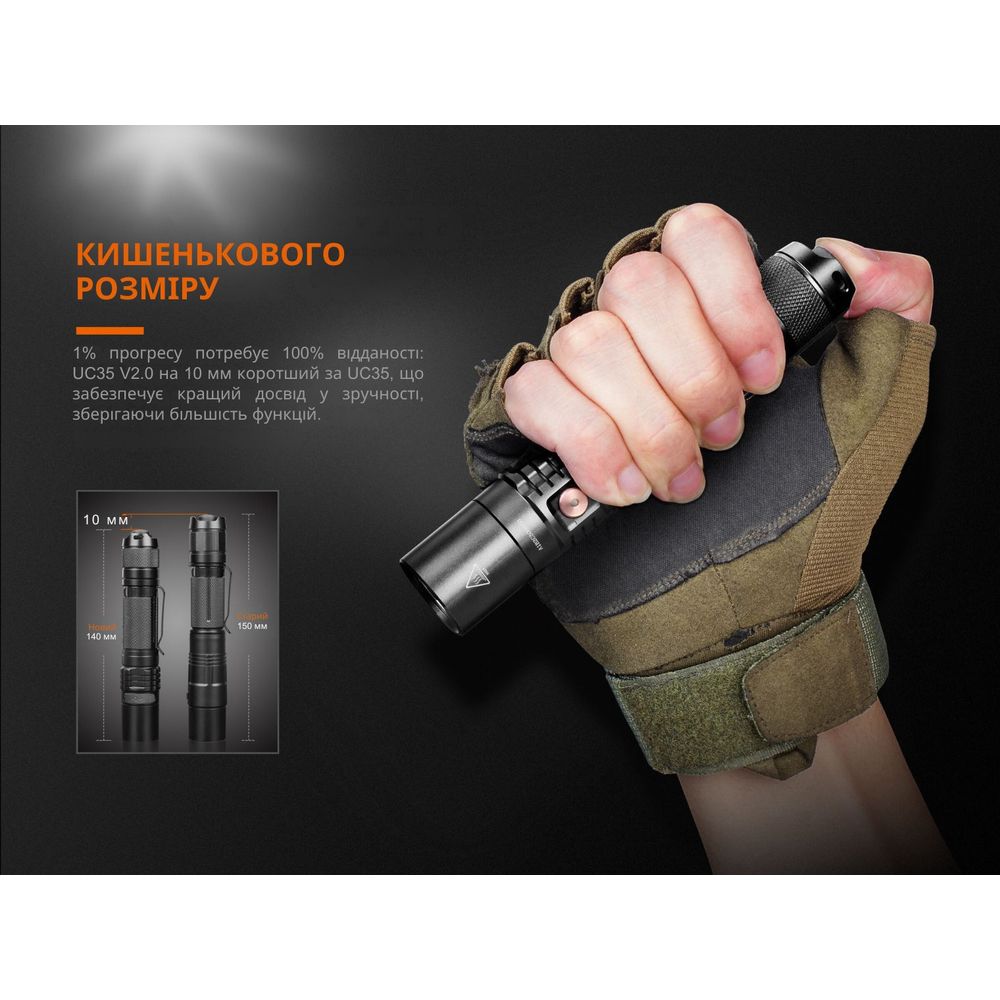 Фонарь ручной Fenix UC35 V20 CREE XP-L HI V3 фонарь ручной Fenix UC35 V20 CREE XP-L HI V3