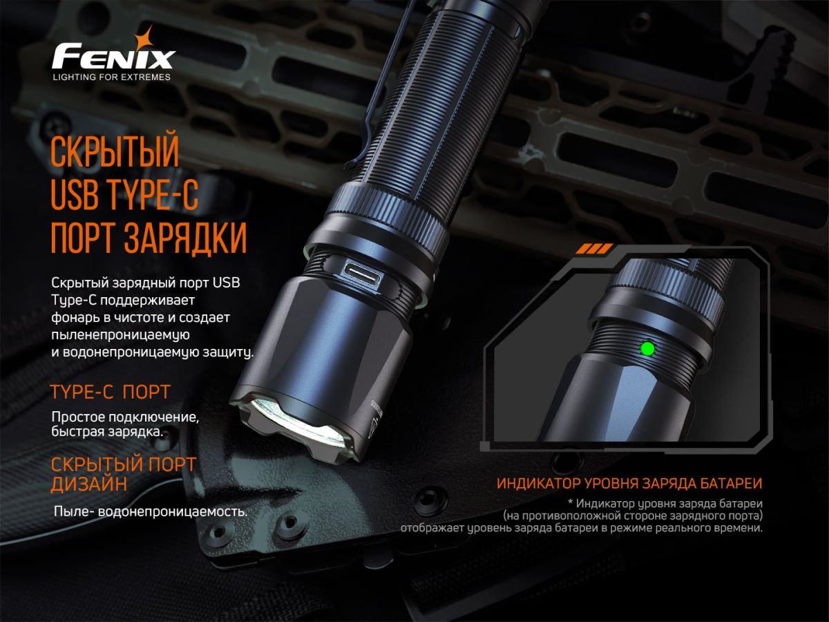 Фонарь ручной Fenix TK20R V2.0 Fenix TK20R V2.0