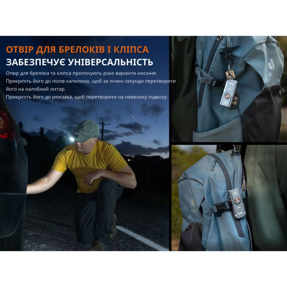 Фонарь наключный Fenix E06R бирюзовый фонарь Fenix E06R бирюзовый