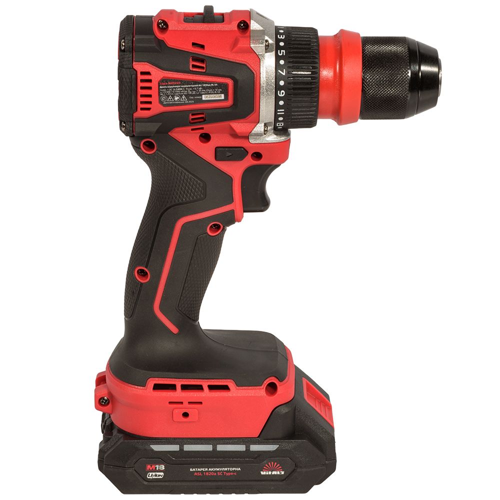 Дриль-шурупокрут акумуляторний Vitals Master AU 1835aq BL Kit